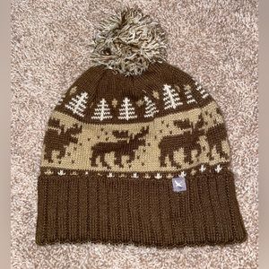Eddie Bauer moose beanie